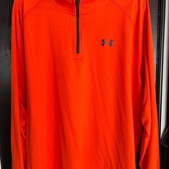 Under Armour Shirts Burnt Orange Under Armor Heat Gear Long Sleeve